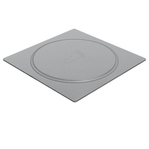 Ralo Click Inox Quadrado Real Cromado 15cm
