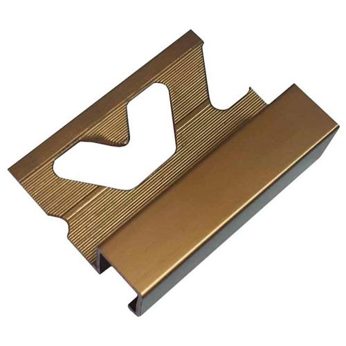 Perfil de Alumínio Viscardi Firenze Old Gold 1,0x1,2x300cm