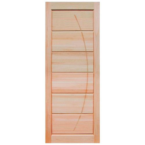 Porta de Eucalipto Reck Arco 80x210cm