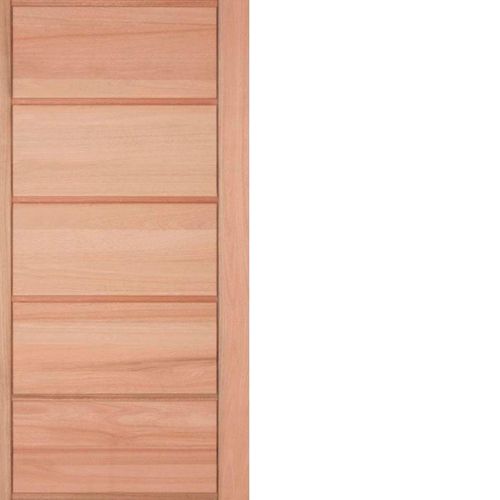 Porta de Eucalipto Reck Painel Frisado 80x210cm