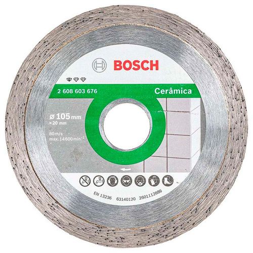 Disco Diamantado Liso Bosch Standard for Ceramic 105x20x10mm