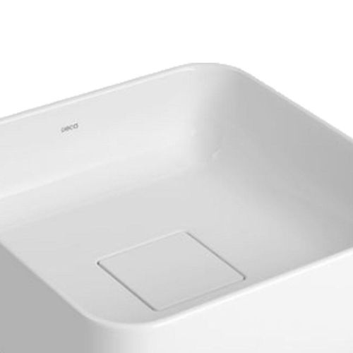 Cuba de Apoio Deca Quadrada Branco 30cm