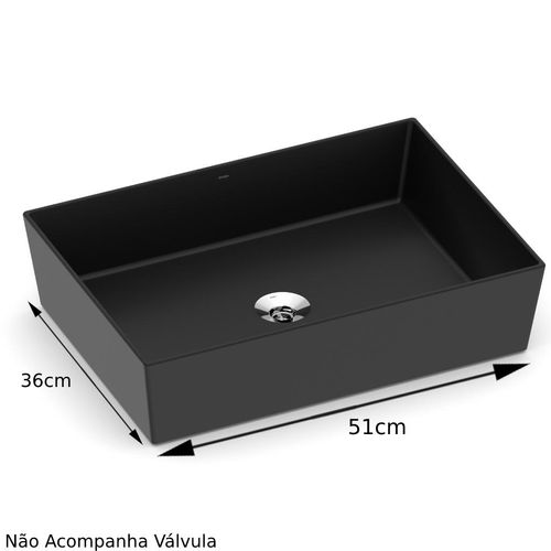 Cuba Apoio Platinum Incepa sem Mesa P7 Black Matte 51x36cm