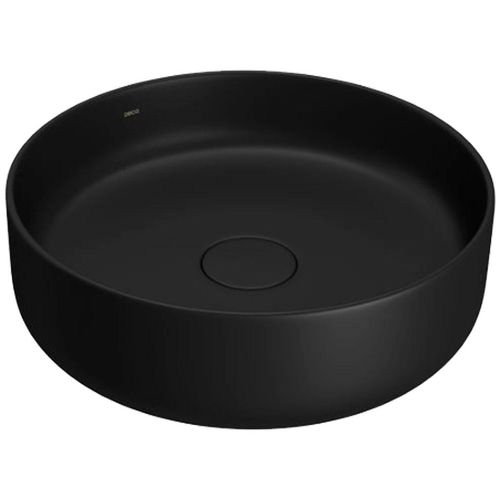 Cuba de Apoio Deca Redonda Ébano Fosco 40cm