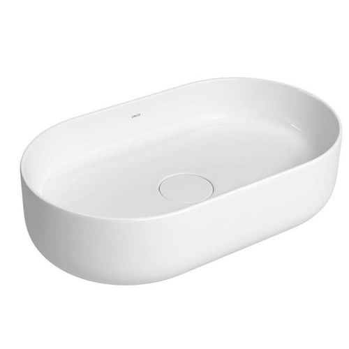 Cuba de Apoio Deca Oblonga Branco 50cm