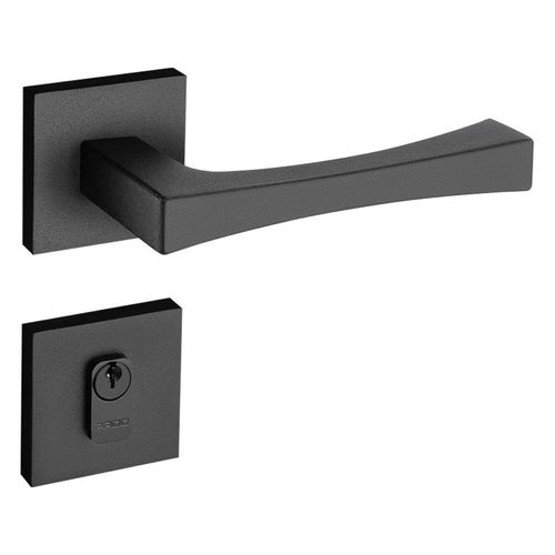 Fechadura Zamac 55mm Externa Vivaldi Roseta RQ2 885-55E Preto