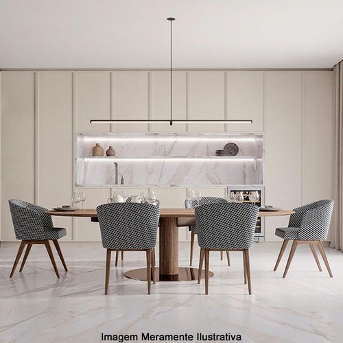Porcelanato Polido Portinari Liric WH "A" 120x120  Retificado