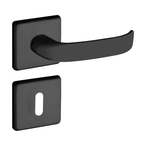 Fechadura Zamac 40mm Interna Concept Roseta RQ1 Preta 413I EP