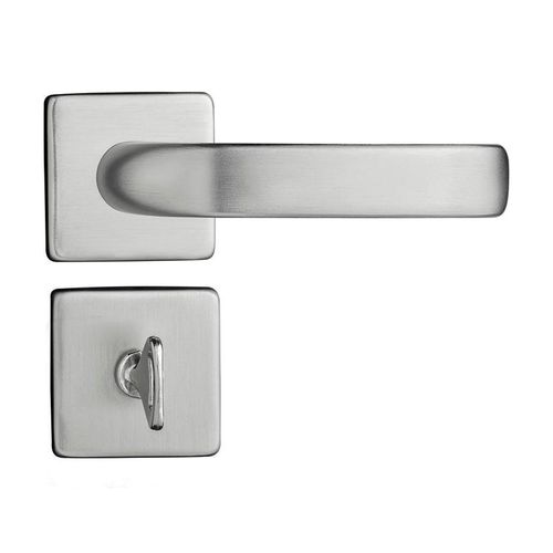 Fechadura Zamac 40mm Concept Banheiro Roseta RQ1 413B Cromo Acetinado