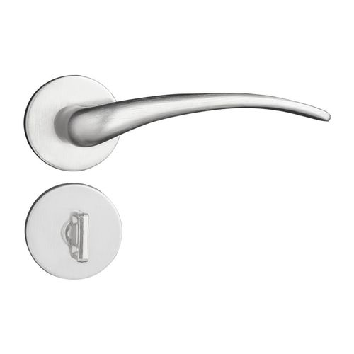 Fechadura Zamac 40mm Banheiro Classic Roseta RR1 691/40B Cromo Acetinado
