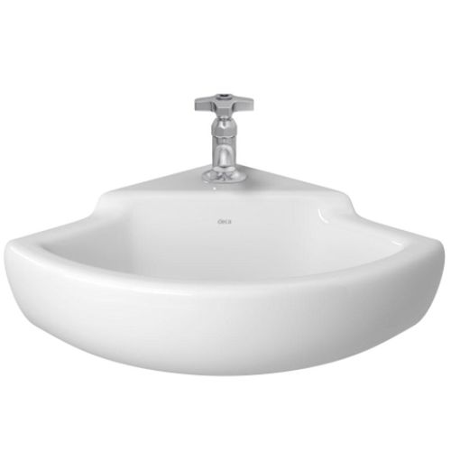 Lavatório Suspenso Deca Canto Izy Branco Gelo 30x33x41cm