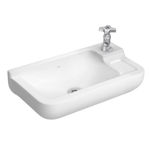 Lavatório Suspenso Deca Izy Branco Gelo 43x23,5cm L.100.17
