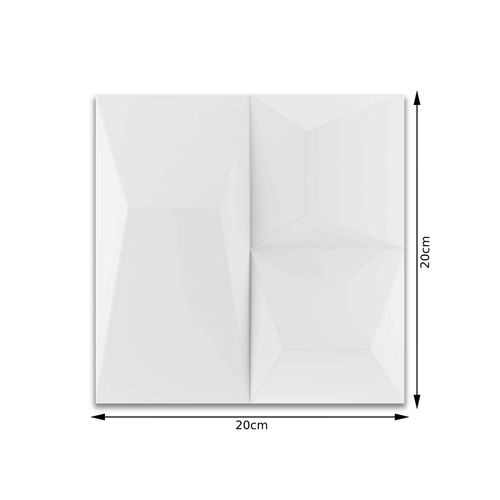 Porcelanato Natural Portinari Space Block Wh "A" 20x20cm