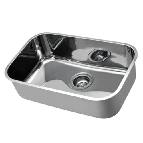 Cuba de Aço Inox para Embutir Alto Brilho Docol Sem Válvula 56x34x18cm