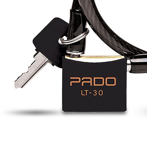 Cadeado em Latão Pado para Bike Preto