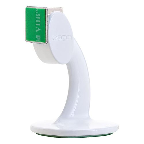 Fixador de Porta em Zamac Pado Magnético Branco