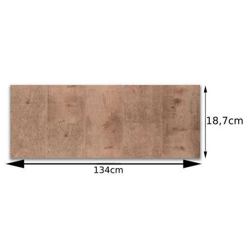 Piso Laminado Durafloor Space Carvalho Viena 0,7x18,7x134cm