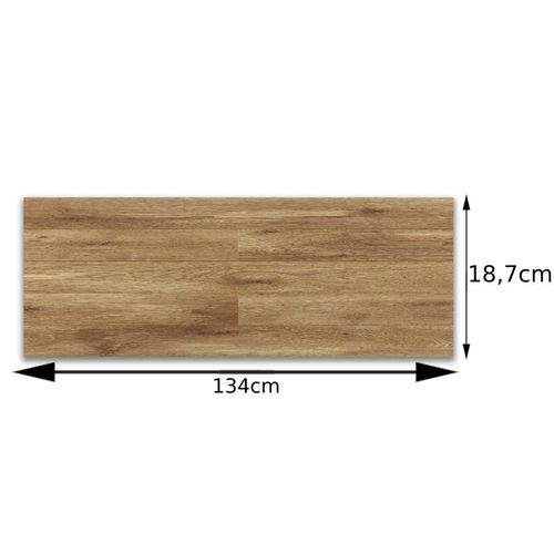 Piso Laminado Durafloor Twist Carvalho Dover 0,8x18,7x134cm