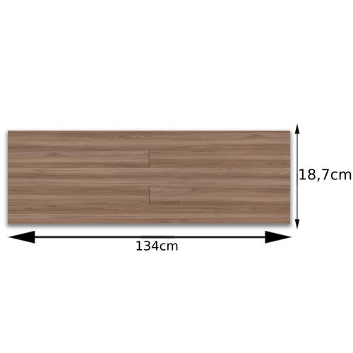 Piso Laminado Durafloor Spot Ouro Preto 0,7x18,7x134cm