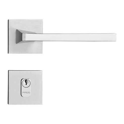 Fechadura em Zamac Pado Externa Karli Roseta 55mm