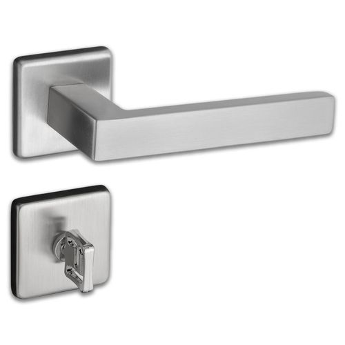 Fechadura Inox 55mm Banheiro Barra Roseta RQ2 940-90B IXE