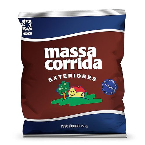 Massa Corrida Hidra Acrílica Externa Saco 15kg