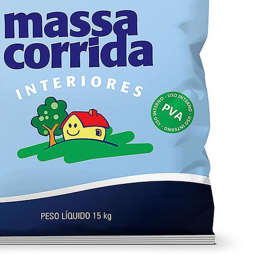 Massa Corrida Hidra Pva Interna Saco de 15kg