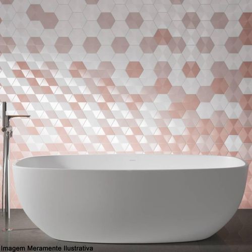 Porcelanato Matte/Lux Portinari Love Hexa Spk Mix "A" 17,5x17,5