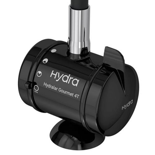 Torneira Elétrica Hydra Hydralar para Bancada Gourmet 4T Flex Preto 127V 5500W