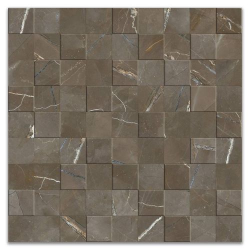 Porcelanato Matte Portinari Simetria Marble BW "A" 58,4x58,4 Retificado