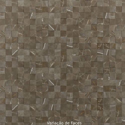Porcelanato Matte Portinari Simetria Marble BW "A" 58,4x58,4 Retificado
