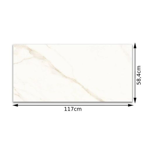 Porcelanato Natural Portinari Opera WH "A" 58,4x117cm Retificado