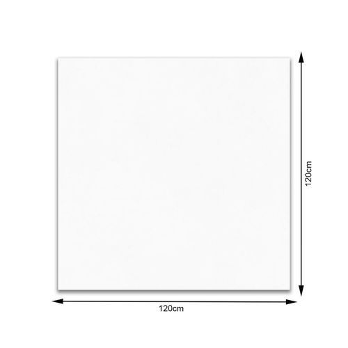 Porcelanato Natural Portinari Croma Branco "A" 120x120cm Retificado