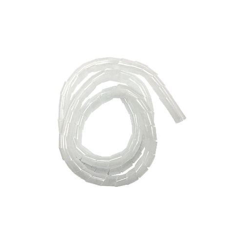 Organizador de Fios e Cabos Bemfixa 12mm Natural 1 Unidade 4391