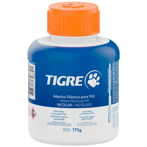 Adesivo Pvc Tigre Incolor 175g