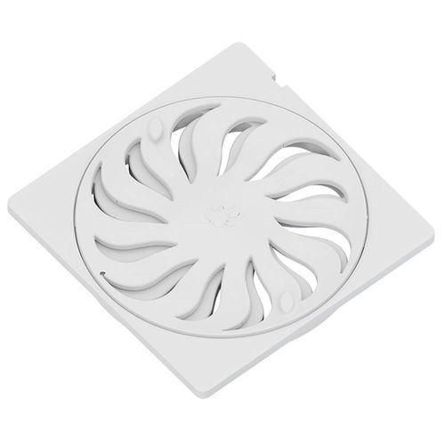 Grelha Quadrada Tigre 150mm Abre e Fecha Branco