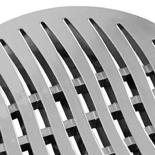 Grelha Redonda Tigre 150mm Cromada N