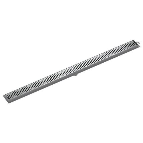 Ralo Linear Tigre com Grelha Cromada 90cm