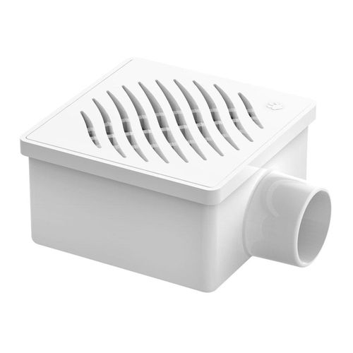 Caixa Sifonada Tigre Quadrada Branco 100x53x40mm