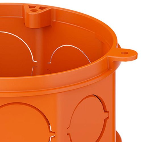 Prolongador para Caixa Embutir Tigre Laranja Octogonal 4x4