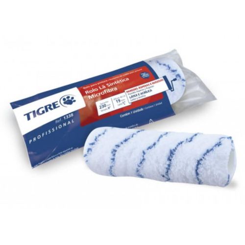 Rolo 15cm Lã Sintética Microfibra 19mm Látex/Acrílica com Cabo 1338