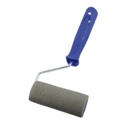 Rolo 9cm Espuma Poliéster Cinza Látex/Acrílica com Cabo 1340