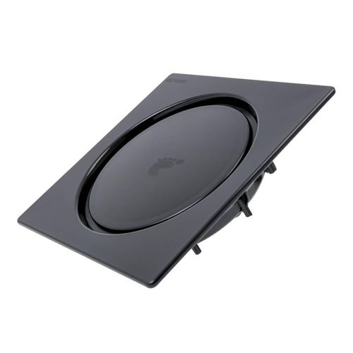 Ralo Click Abs 10cm Quadrado Preto 020.010118 Aquaplas