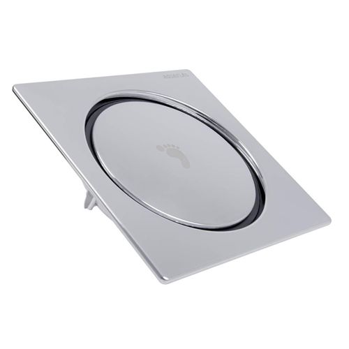 Ralo Click Abs 15cm Quadrado Cromado 020.010217 Aquaplas