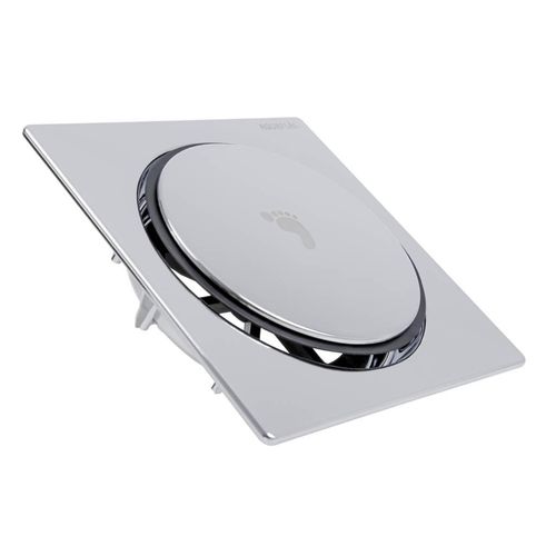Ralo Click Abs 15cm Quadrado Cromado 020.010217 Aquaplas