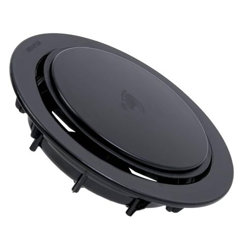 Ralo Click Abs 15cm Redondo Preto 020.020218 Aquaplas