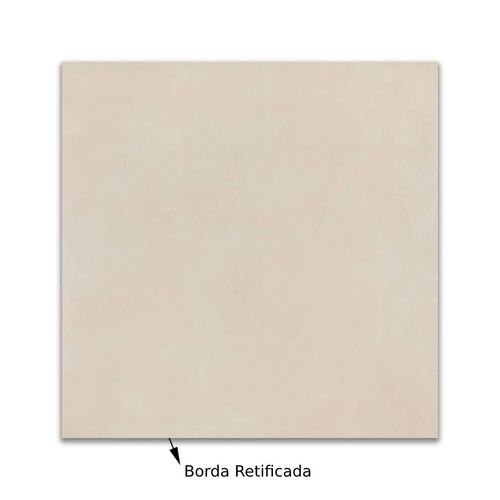 Porcelanato Acetinado Eliane Munari Marfim "A" 90x90cm Retificado