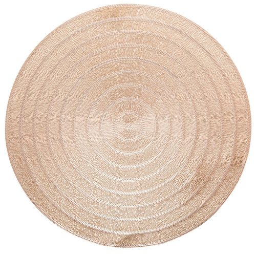 Jogo Americano Polipropileno Lyor Espiral Dourado 38cm