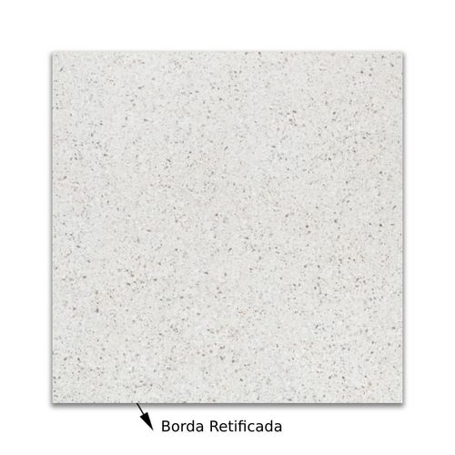 Porcelanato Acetinado Eliane Palladio Branco "A" 90x90cm Retificado