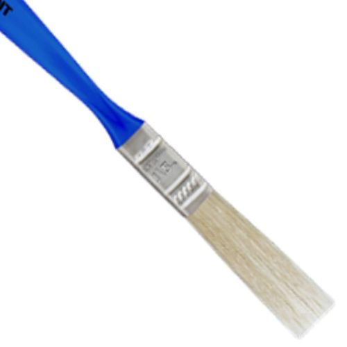 Pincel Média 1/2" Filamento Sintético Branco Verniz/Stain 728